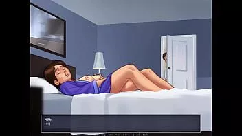 play ملحمة Summertime: الفصل 10 - استفزاز الأم ، والابتعاد عن الابن