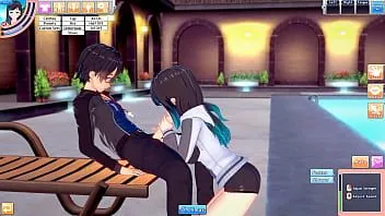 Abspielen Swim-Team-Kapitän Gnade verwöhnt Schwanz von ihrem Home-Pool-Hentai