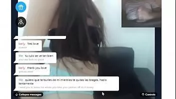 Redare Eu și această latina de 19 ani ne distrăm într-o cameră de chat